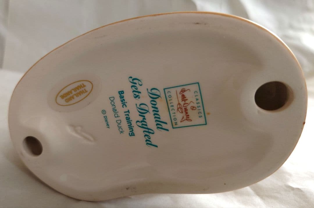 ドナルドダック WDCC ドナルドの入隊 フィギュア 希少品 ディズニー