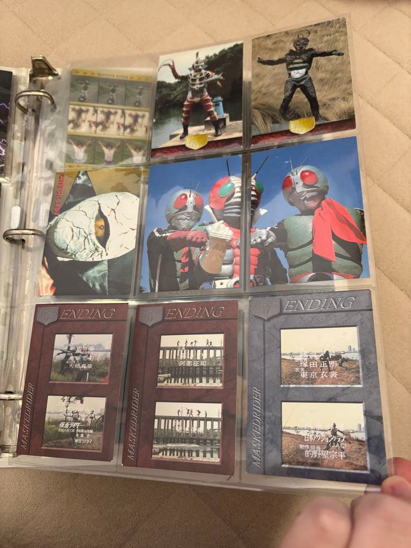 【トレカ】アマダ「仮面ライダー」特製バインダー+特製カード