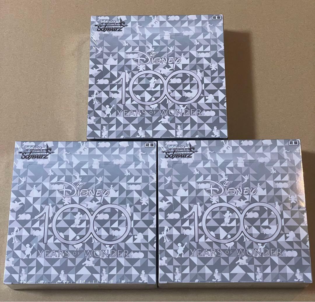 未開封 ヴァイスシュバルツ ディズニー100初版 未開封BOX ヴァイス