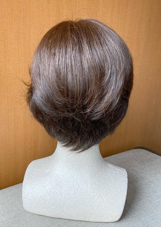 もんちゃん　マダムヒロコ　ハンドメイド　人毛MIX　ビューティフルショート