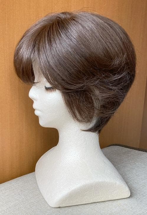 もんちゃん　マダムヒロコ　ハンドメイド　人毛MIX　ビューティフルショート