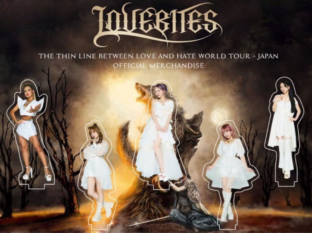 Lovebites アクリルスタンド5種コンプセット