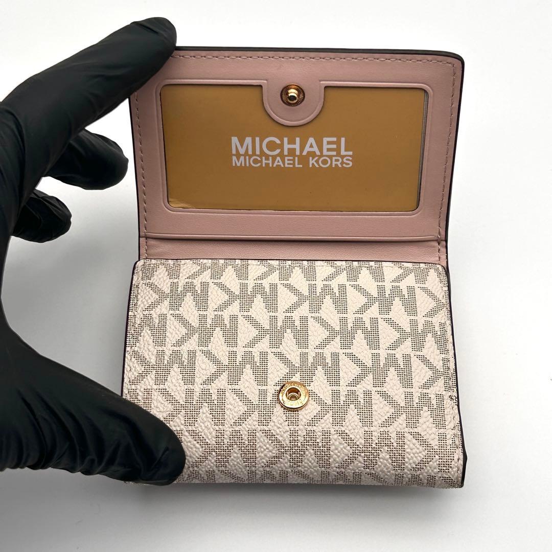 ✨極美品✨ マイケルコース 三つ折り財布 がま口 高級 ⛄プレゼント用に