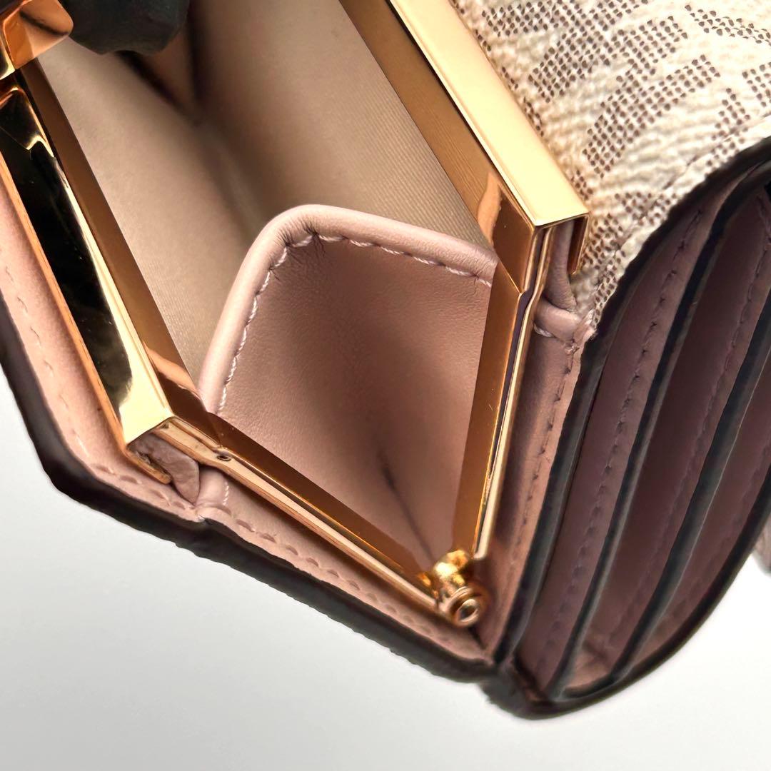 ✨極美品✨ マイケルコース 三つ折り財布 がま口 高級 ⛄プレゼント用に