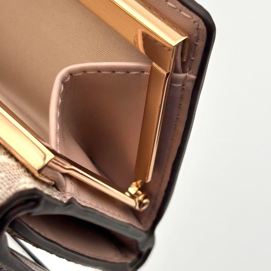 ✨極美品✨ マイケルコース 三つ折り財布 がま口 高級 ⛄プレゼント用に