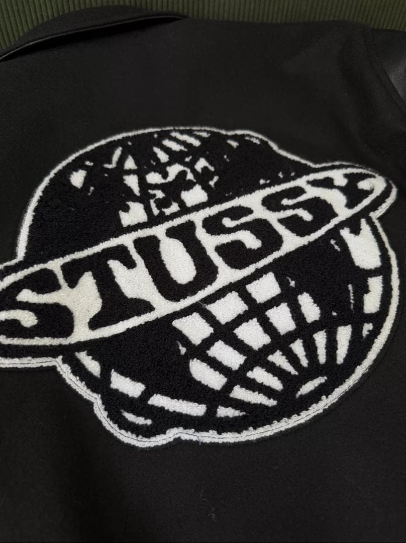 STUSSY 地球儀 バーシティジャケット 25FW メンズ Mサイズ - メルカリ