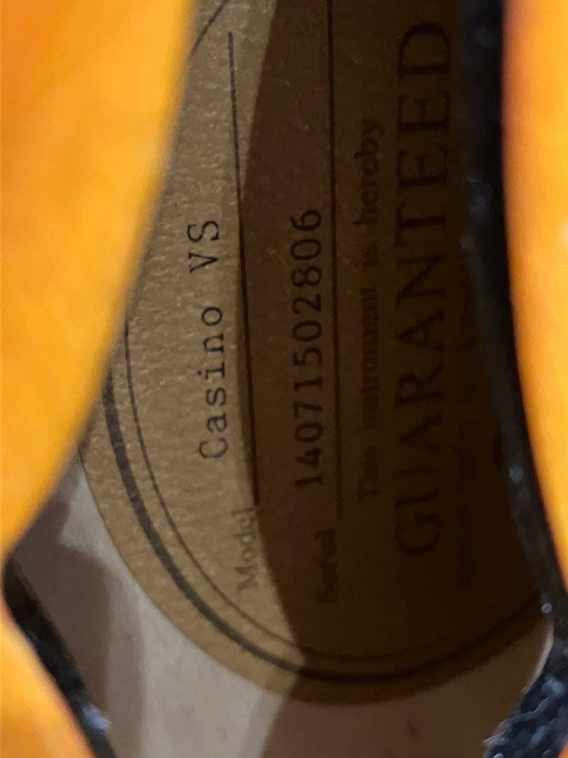 Epiphone エレキギター エピフォン カジノ ギター