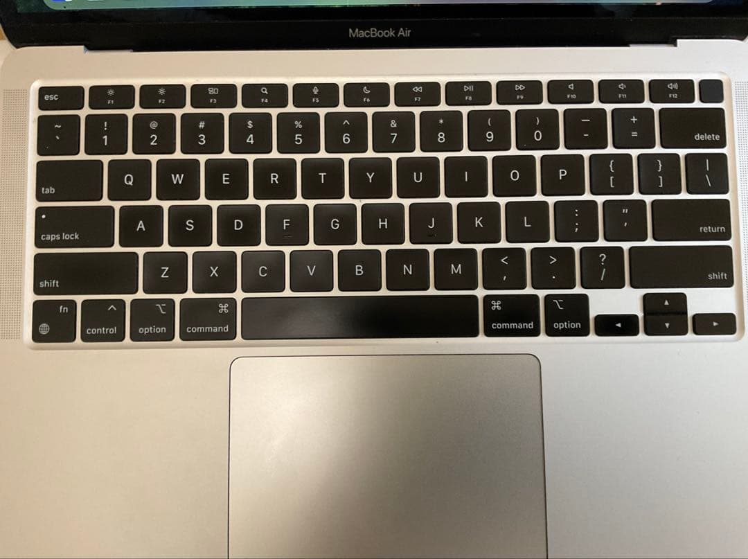 ジャンク品 MacBook Air 2020 シルバー M1/8GB/512GB