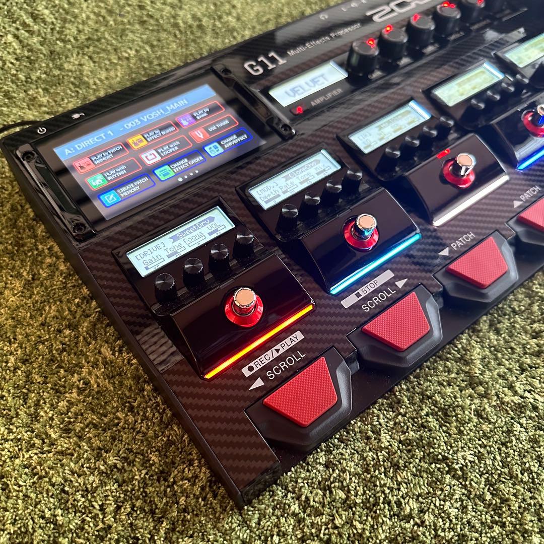 マルチエフェクター 隠れた名機 ZOOM G11 ギター