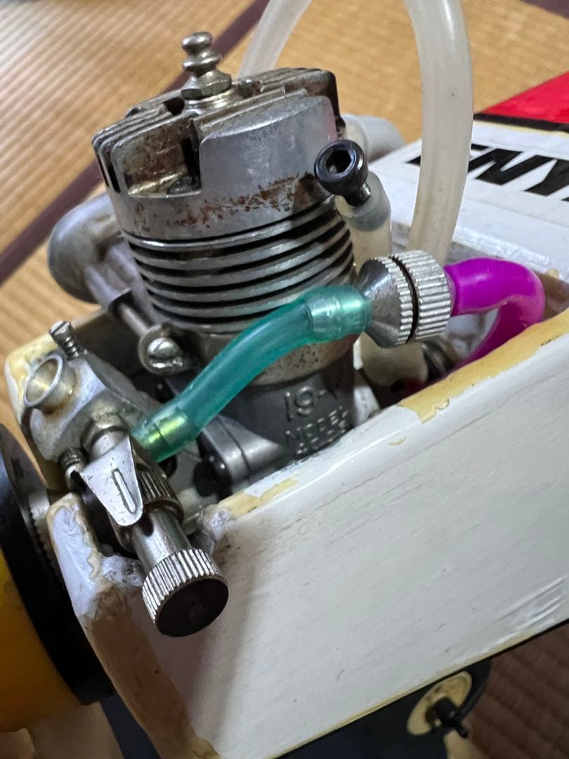 しよのり様限定　ヨシオカサンデーα エンヤ　エンジンメカプロポ付き　引き取り限定