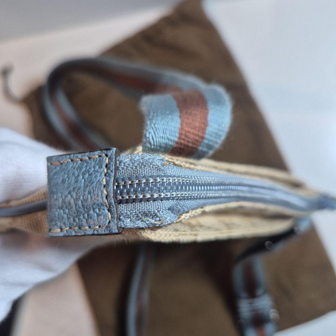 希少　GUCCI グッチ GGキャンバス シェリー ウェビング ショルダーバッグ