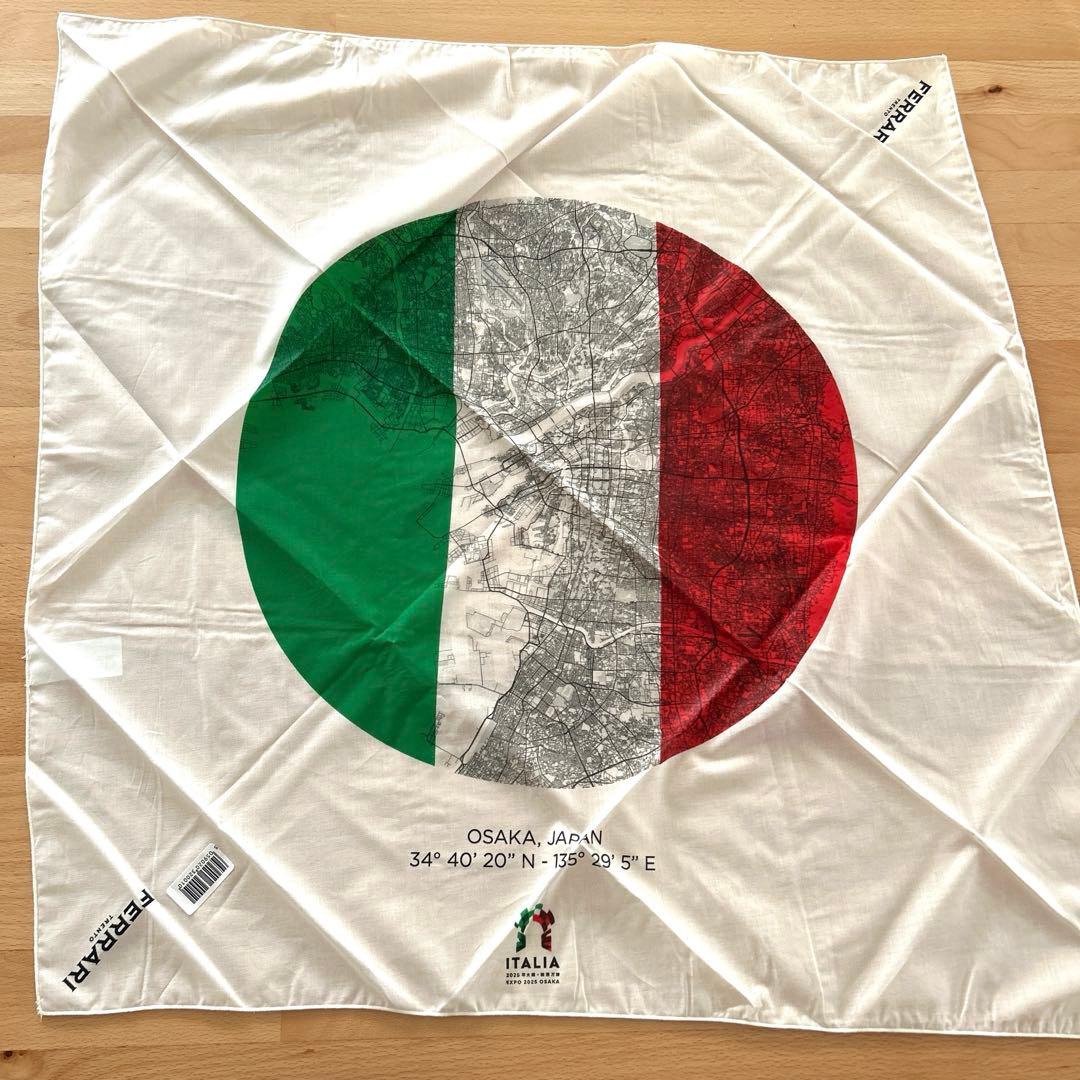 大阪関西万博 イタリア館 フェラーリ EXPO2025 記念 風呂敷 ふろしき