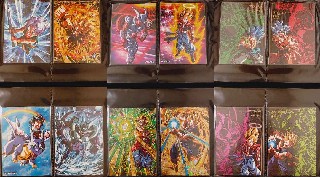 フルコンプ ドラゴンボール ポストアート ウエハース UNLIMITED