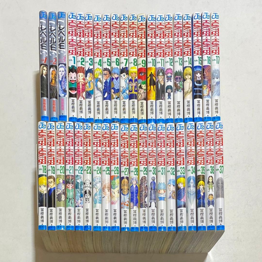 ハンター ハンター+レベルE 最新巻全巻 合計40巻セット 冨樫義博