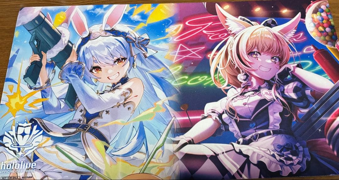 エントリーカップ プレイマット 兎田ぺこら 尾丸ポルカ Amazon