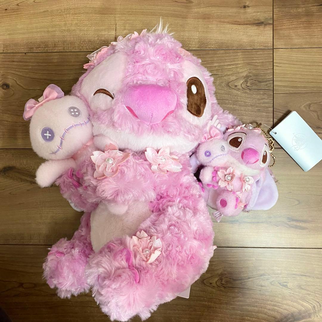 スティッチ スクランプ 桜 SAKURA 2025 ぬいぐるみ キーチェーン