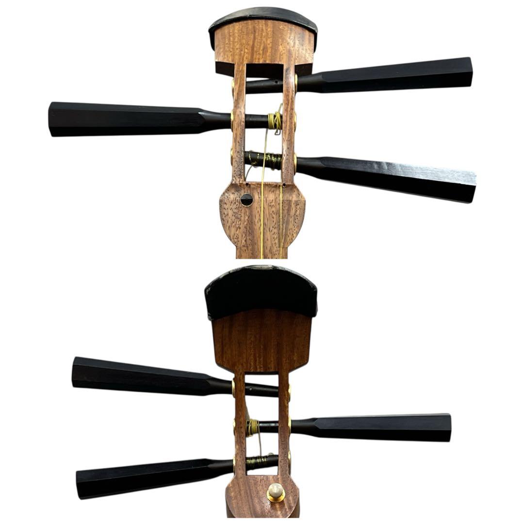 地唄三味線 中棹 東さわり 地唄 ジャンク 楽器・機材