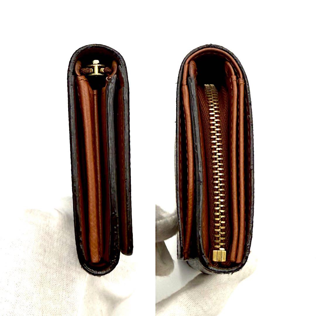 ルイヴィトン ポルトフォイユ トレゾール 財布 L字ファスナモノグラム