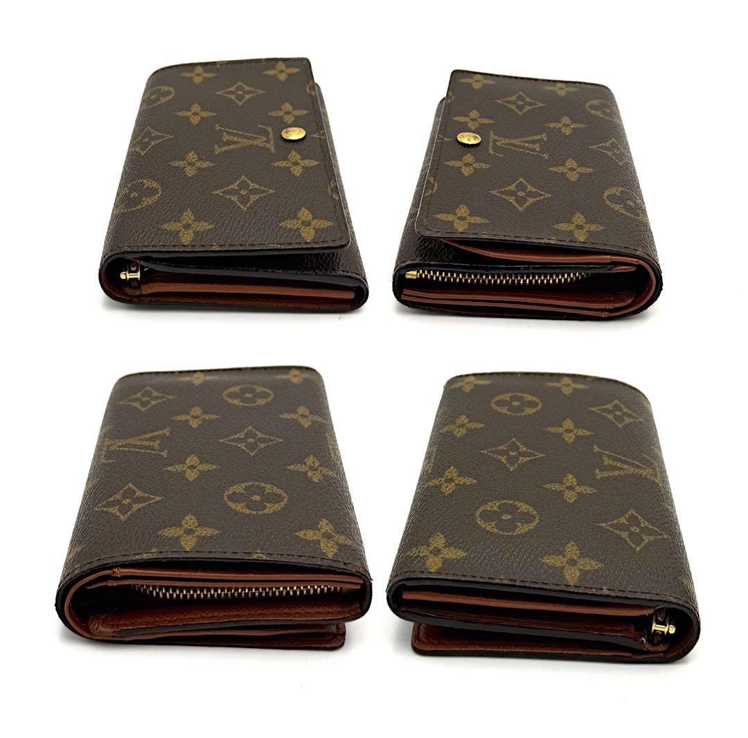 ルイヴィトン ポルトフォイユ トレゾール 財布 L字ファスナモノグラム