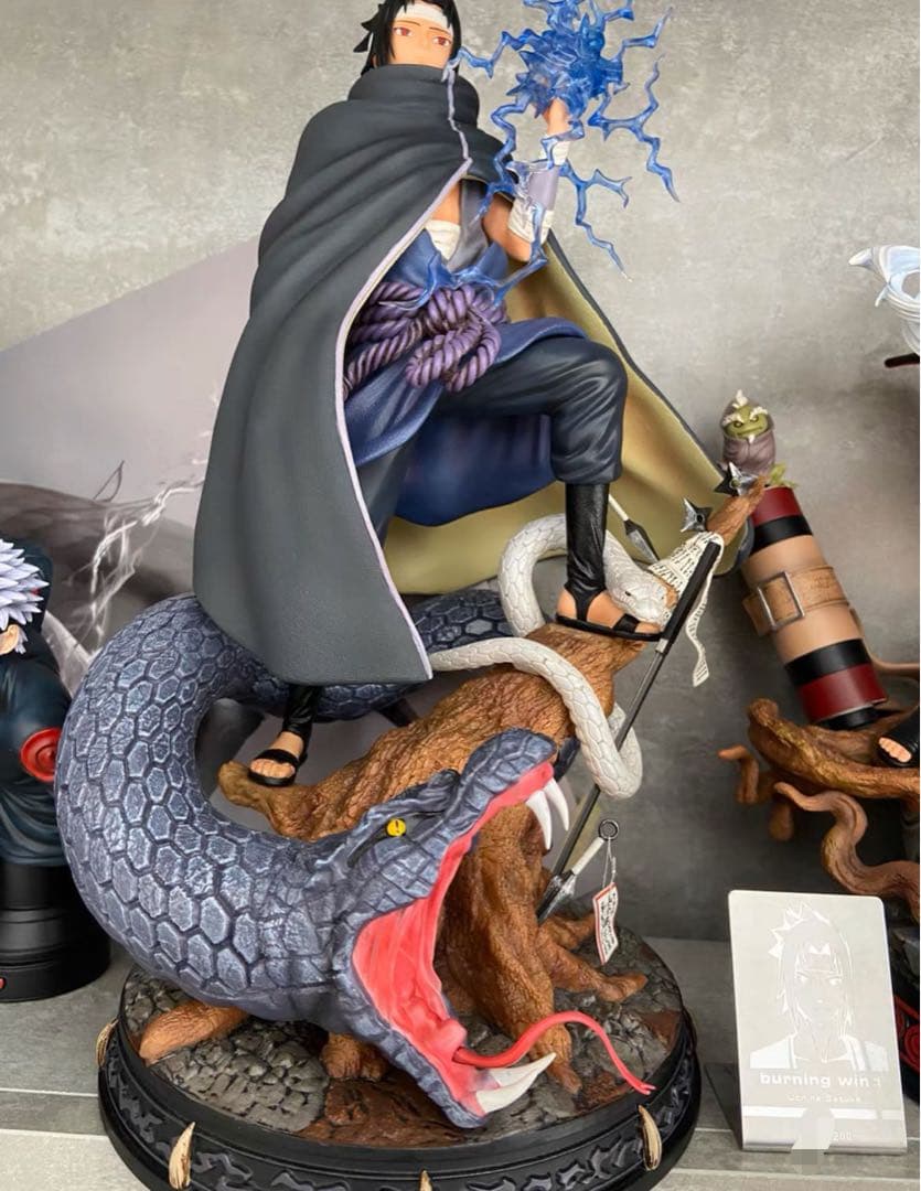 NARUTO ナルト うちはサスケ ガレージキット ガレキ スタチュー②②