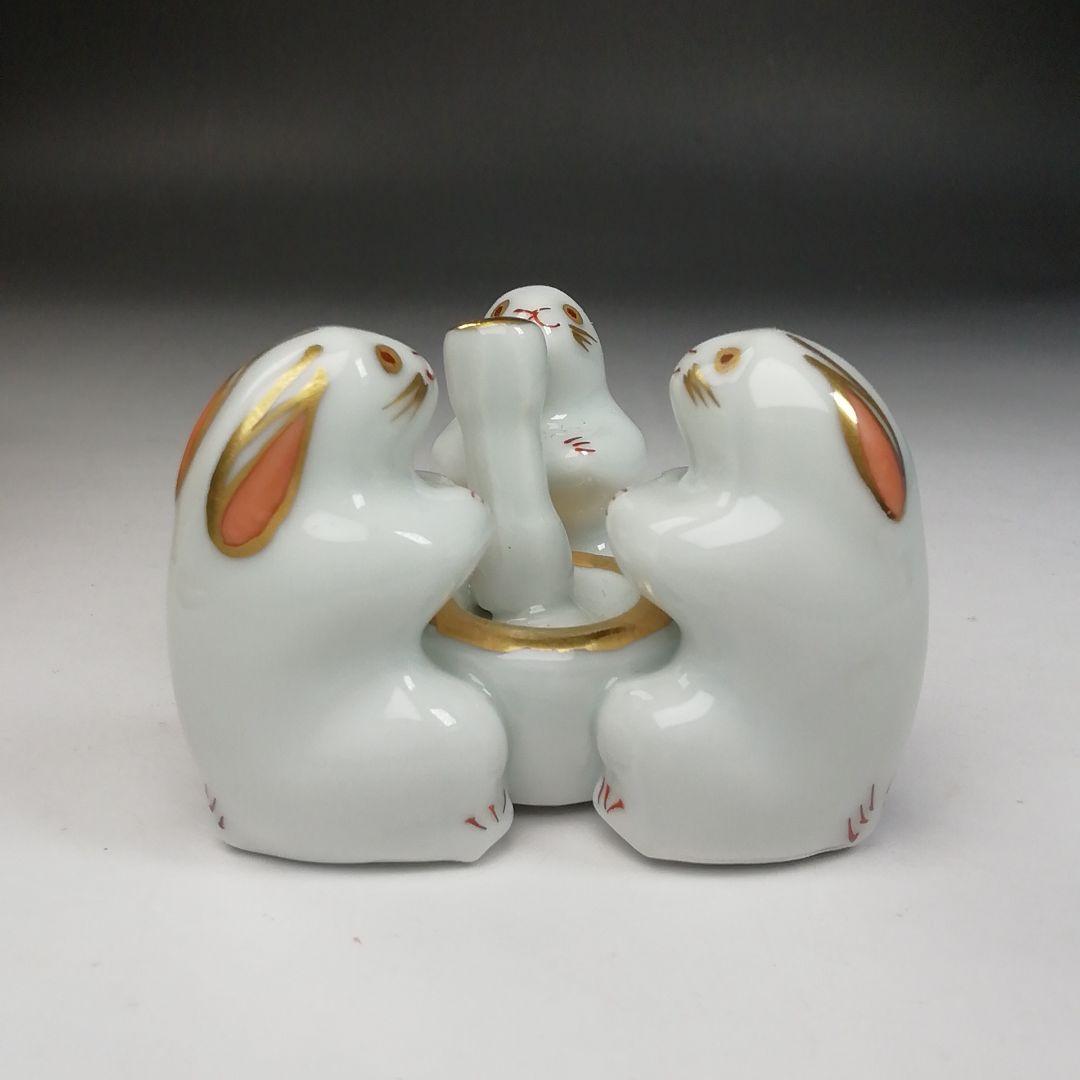 W49 蓋置 『三ツ兎 蓋置』『高野昭阿弥 造』 共箱 茶道具 - メルカリ