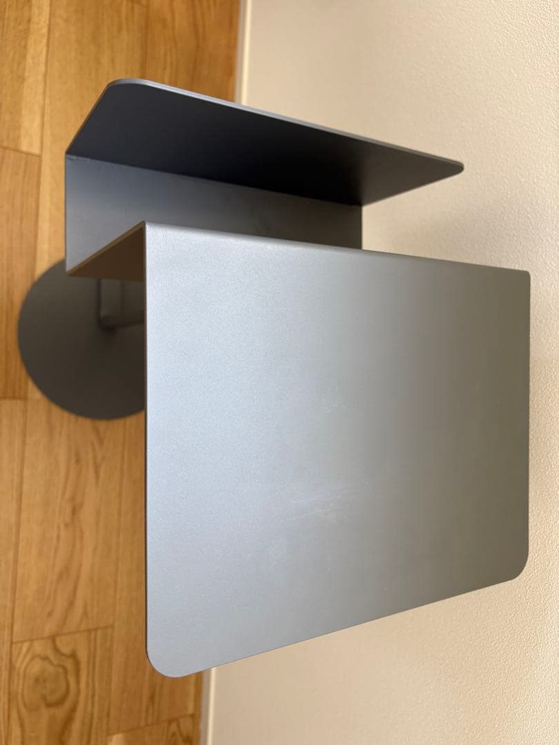 Idee mono 無印良品 サイドテーブル スチール グレー-ショッピング最安価格