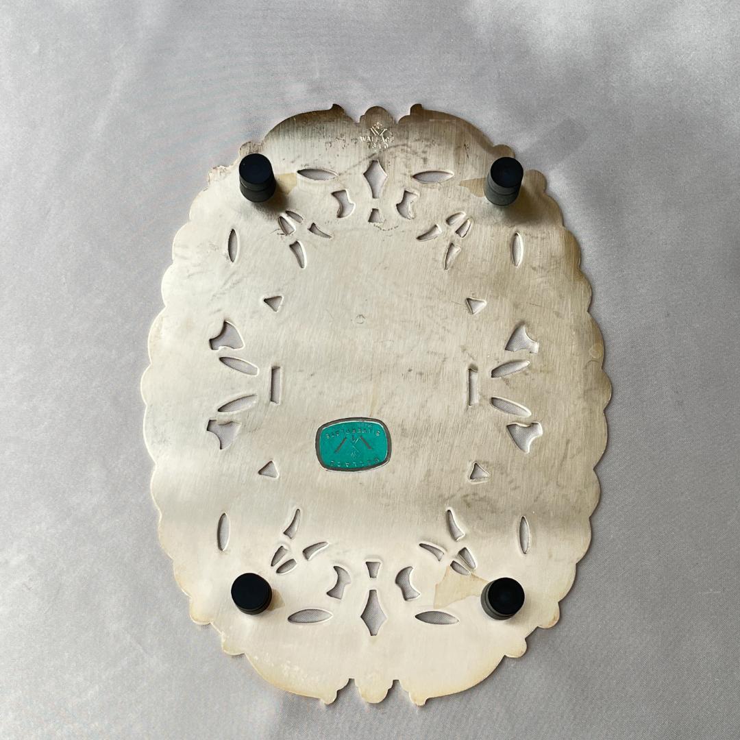 Wallace】オーバルのティーセンター ティー / ポットスタンド 22cm