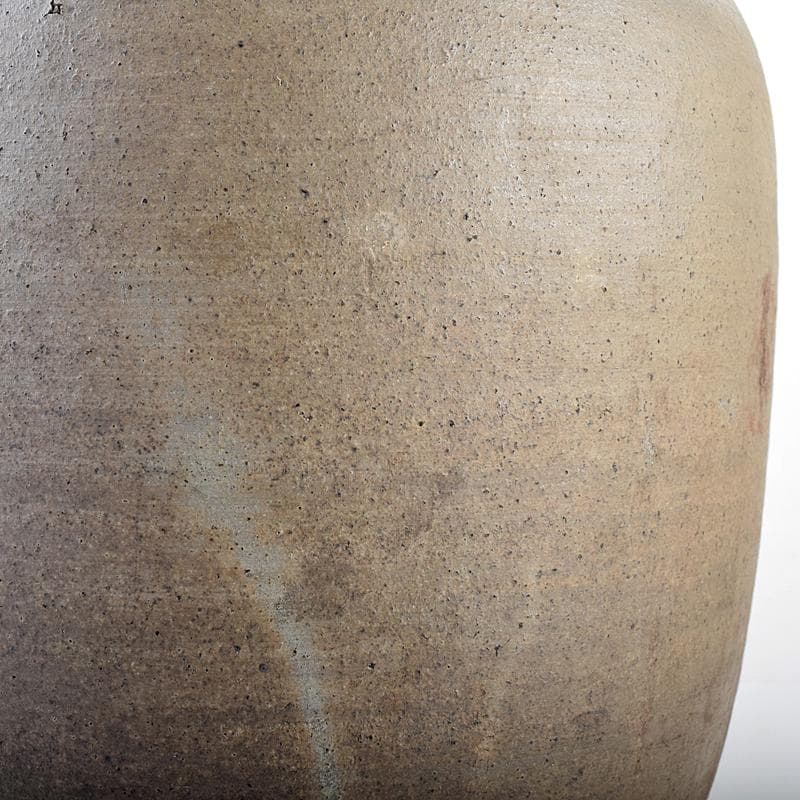 伊部焼 古伊部 大水指 壺 高さ約29㎝ 時代箱 MR8815B