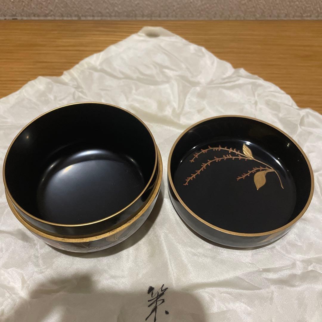 棗☆椿之図☆輪島塗☆蒔絵☆ 天野策地 造☆希少 - メルカリ