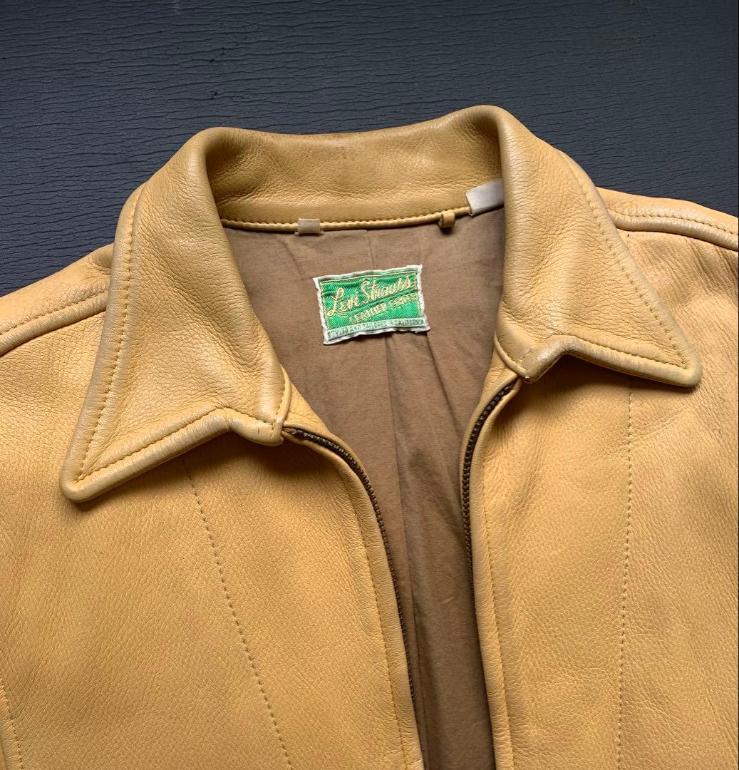 LVC 渾身の復刻品30s Menlo jacket 希少な鹿革 イタリア製