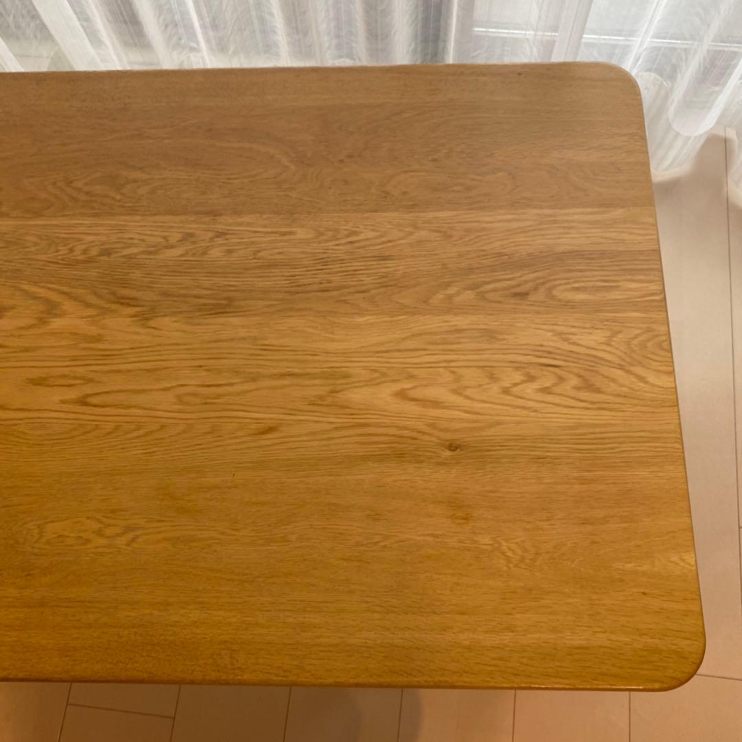 ACTUS ダイニング ローテーブル ナラ無垢材 オーク材