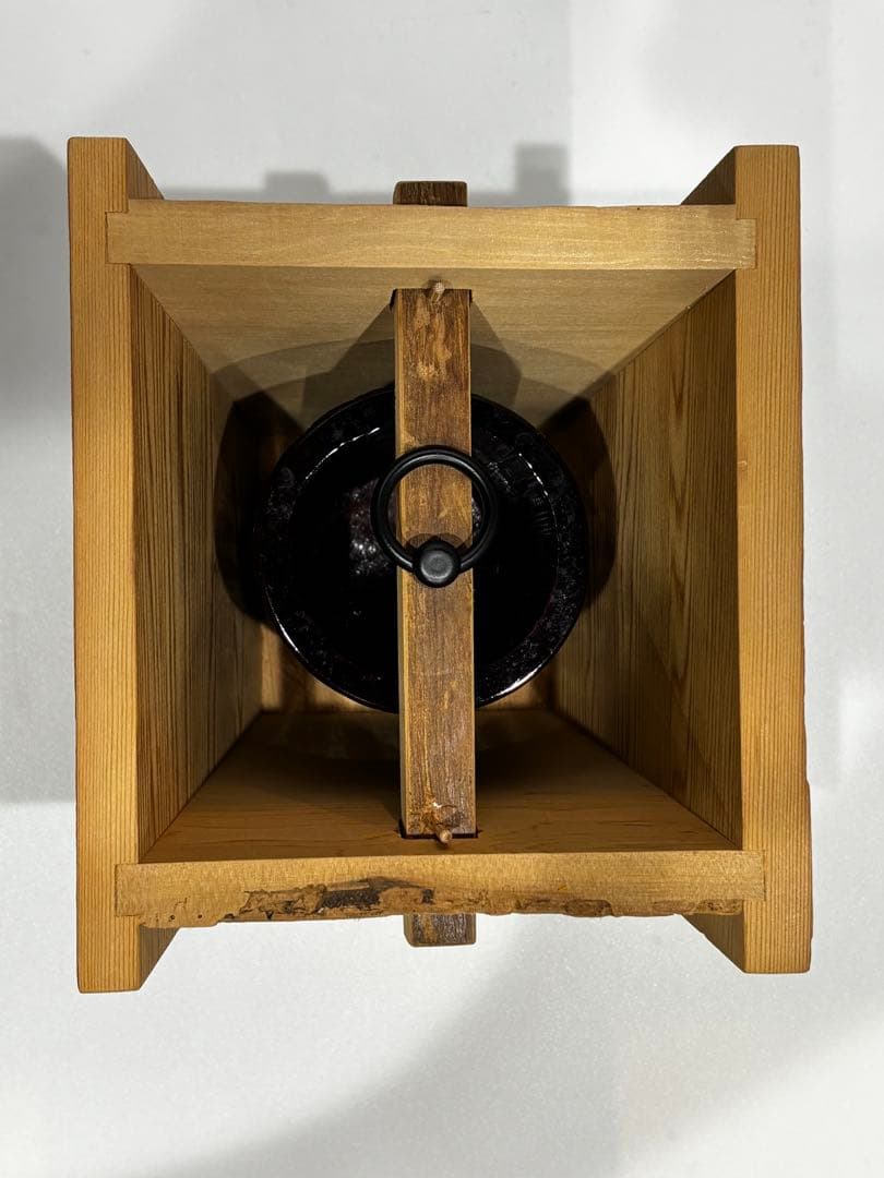 茶道具 萩焼「結文」 香合 田原陶兵衛作 栞 共箱 S79KG 萩茶碗 13代