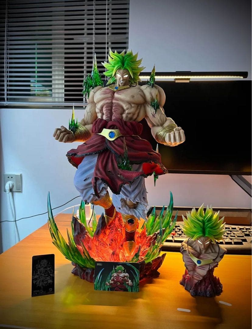 ドラゴンボール ブロリー ガレキ ガレージキット スタチュー X②③