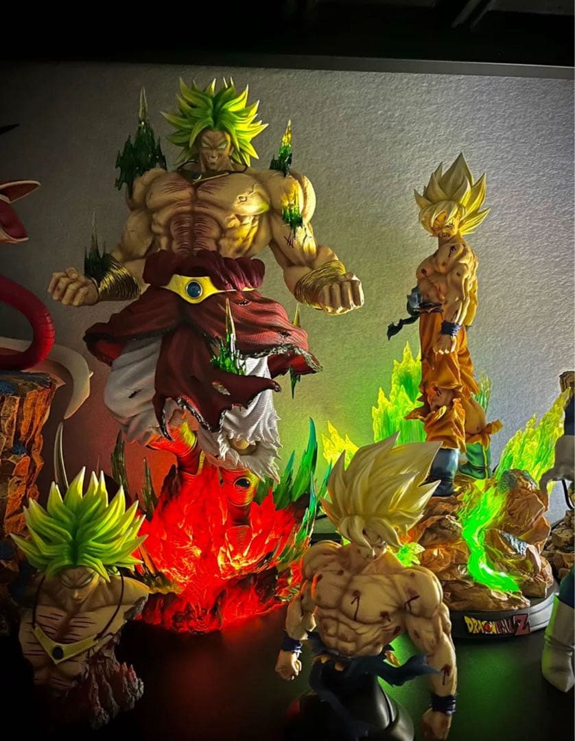 ドラゴンボール ブロリー ガレキ ガレージキット スタチュー X②③