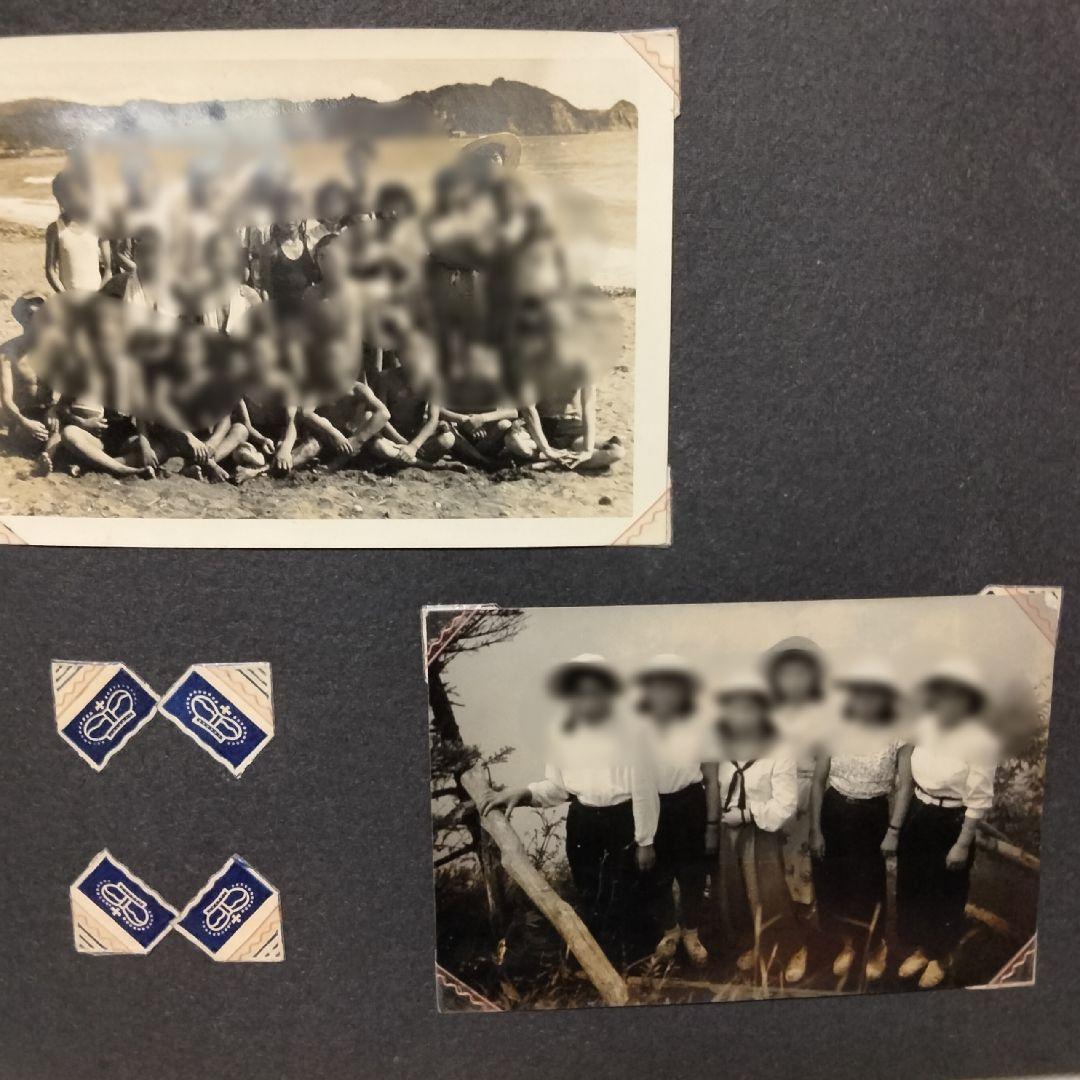 3281 白黒写真 昭和30年 レトロアルバム 総枚数70以上