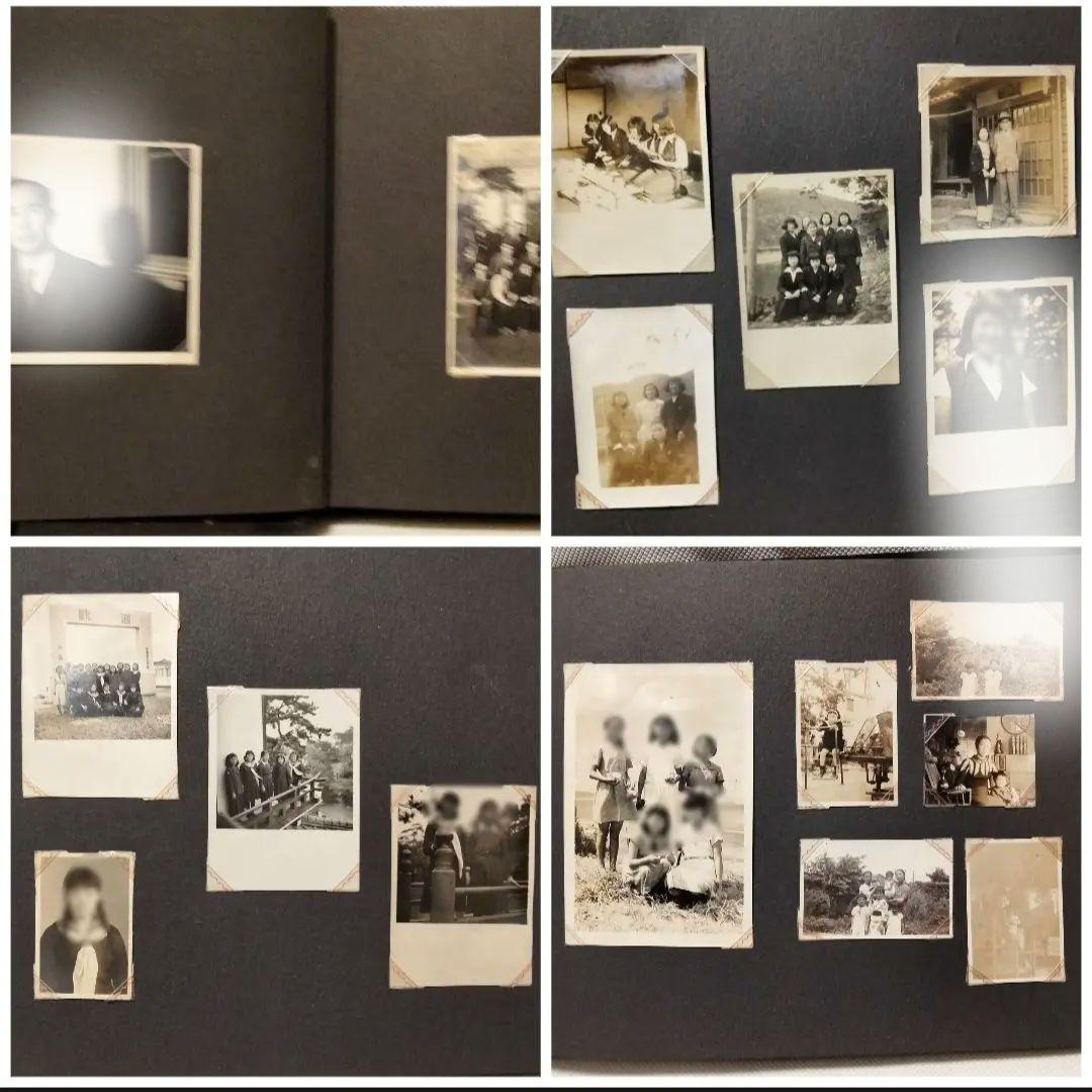 3281 白黒写真 昭和30年 レトロアルバム 総枚数70以上