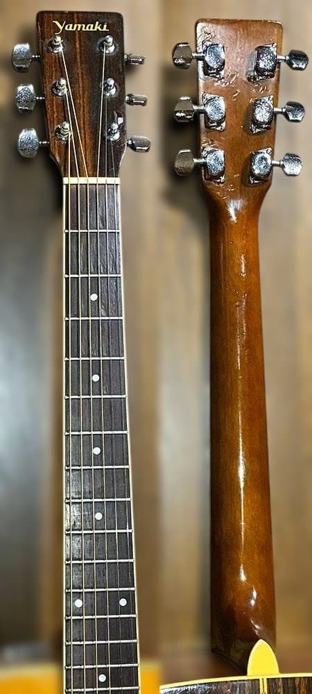 弾きやすく超激鳴り!綺麗な音色！ビンテージYamaki YW-20 低弦高調整