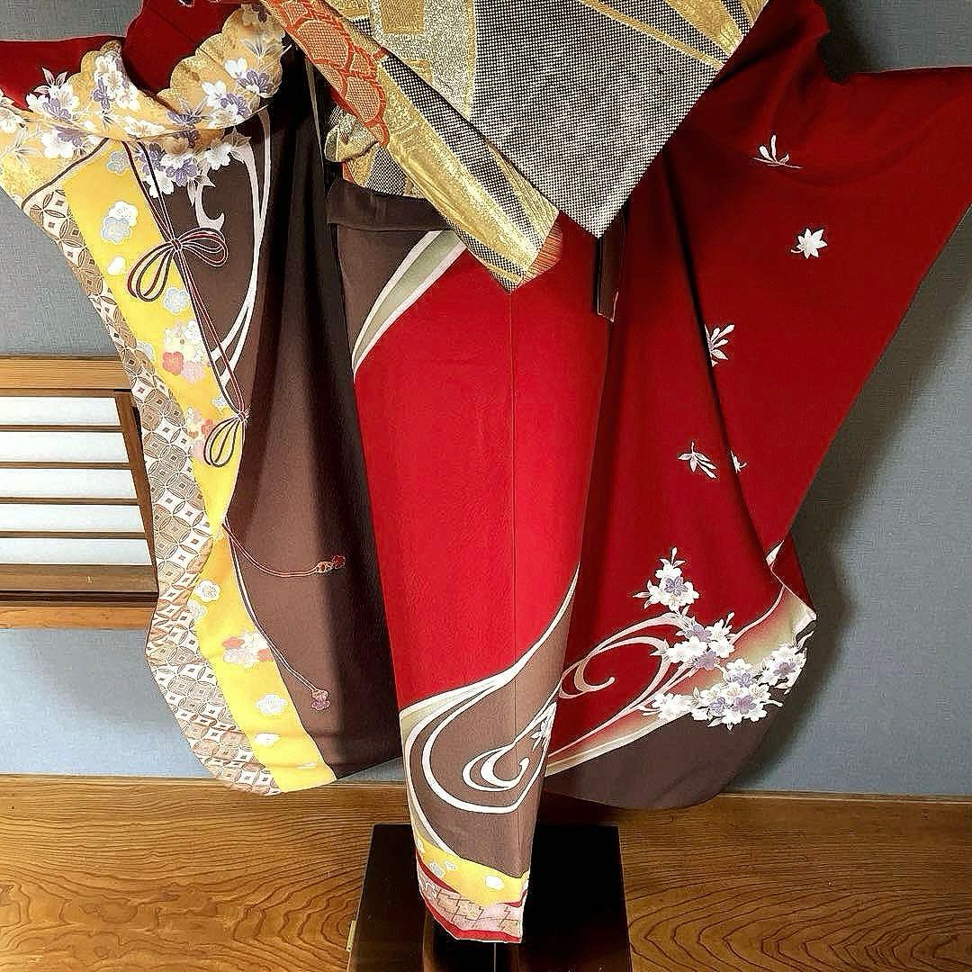 振袖フルセット 高身長 手描き友禅 成人式振袖 振袖 裄丈71 ➕サイズ