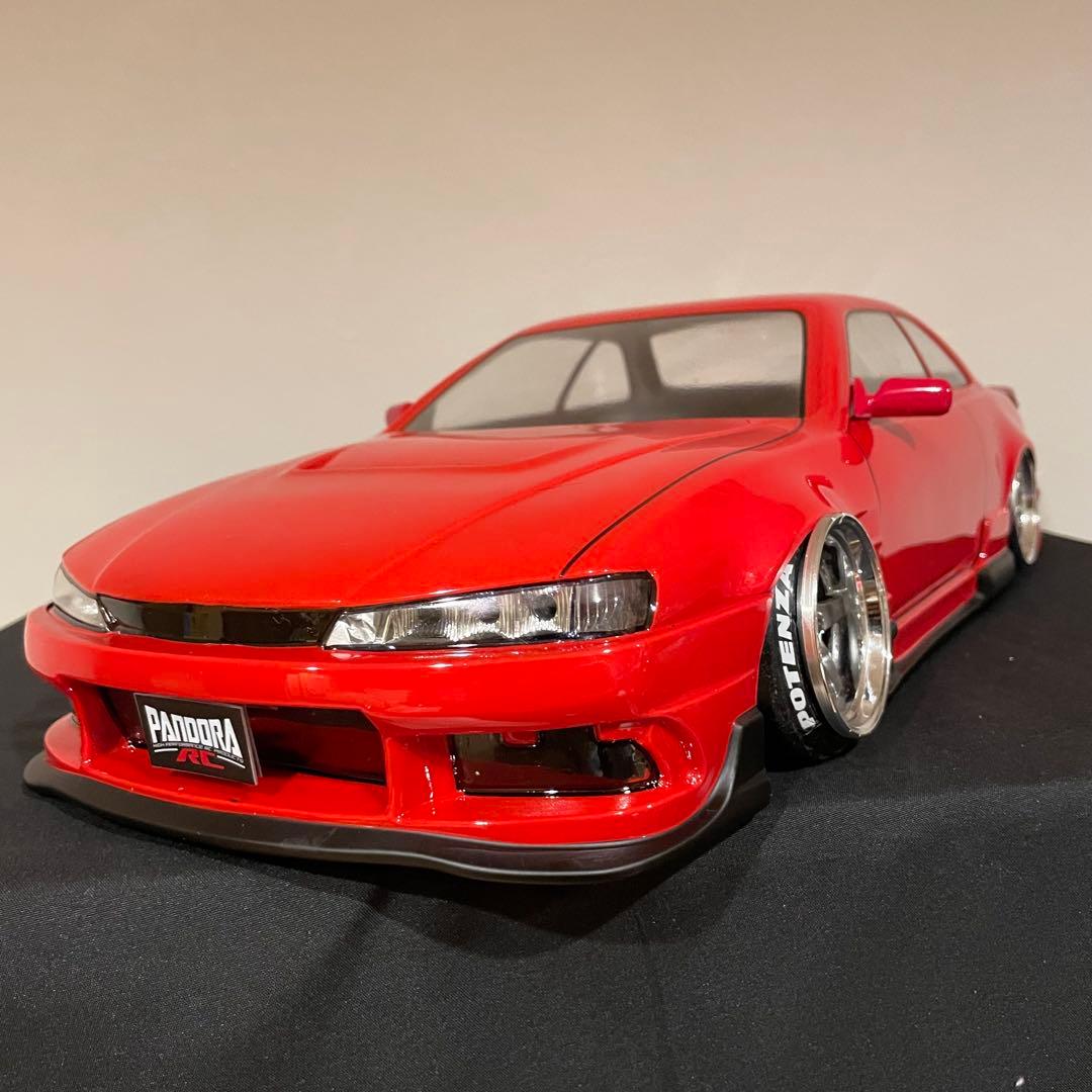 シルビア S14 ラジコンボディ ドリフト 1/10 YD-2 完成品 ボディ