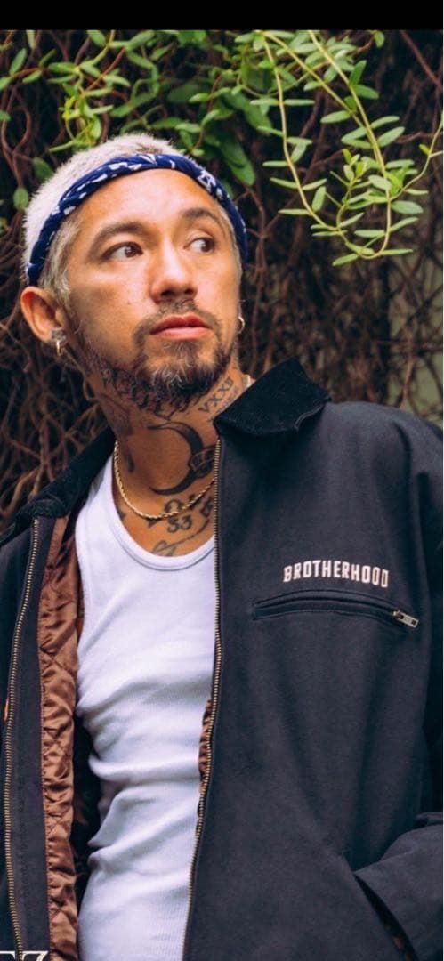 the bonez ダックジャケット 黒 受注生産 ザボーンズ サイズXL