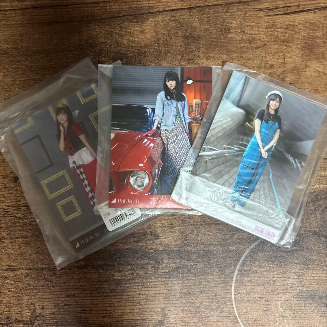 乃木坂46生写真まとめ売り➕賀喜メトロおまけ