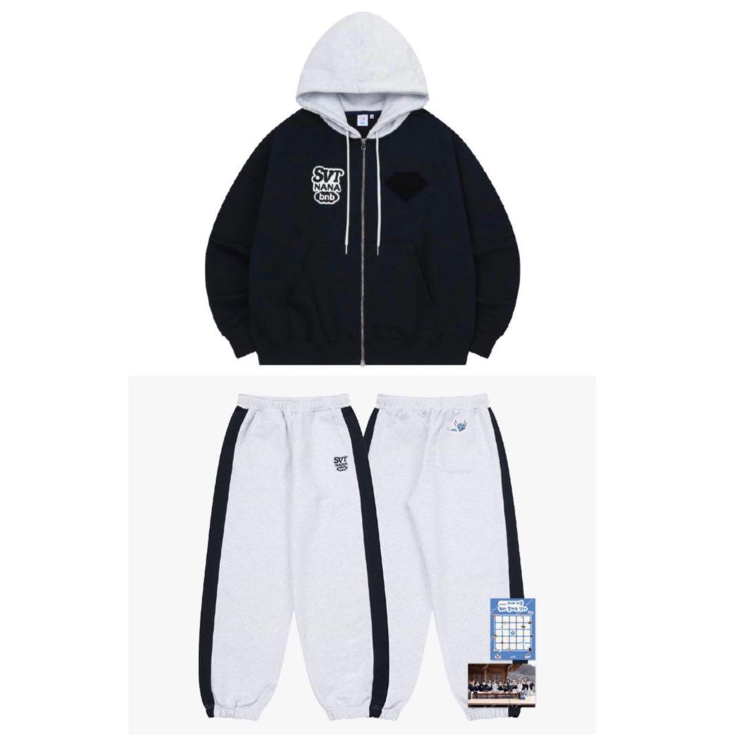 SEVENTEEN NANA bnb ナナ民泊 パーカー スウェット セット - メルカリ