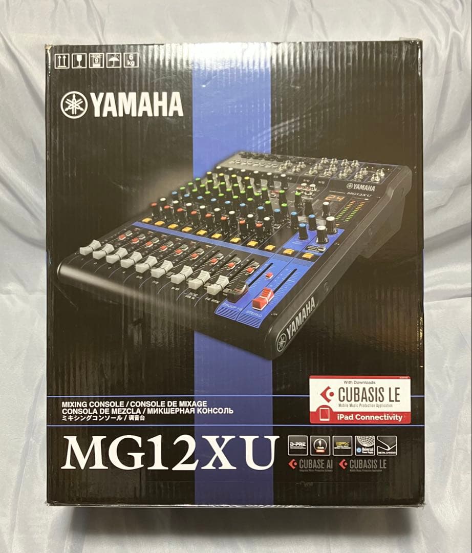 新品同様 YAMAHA MG12XU 12ch アナログミキサー 元箱あり