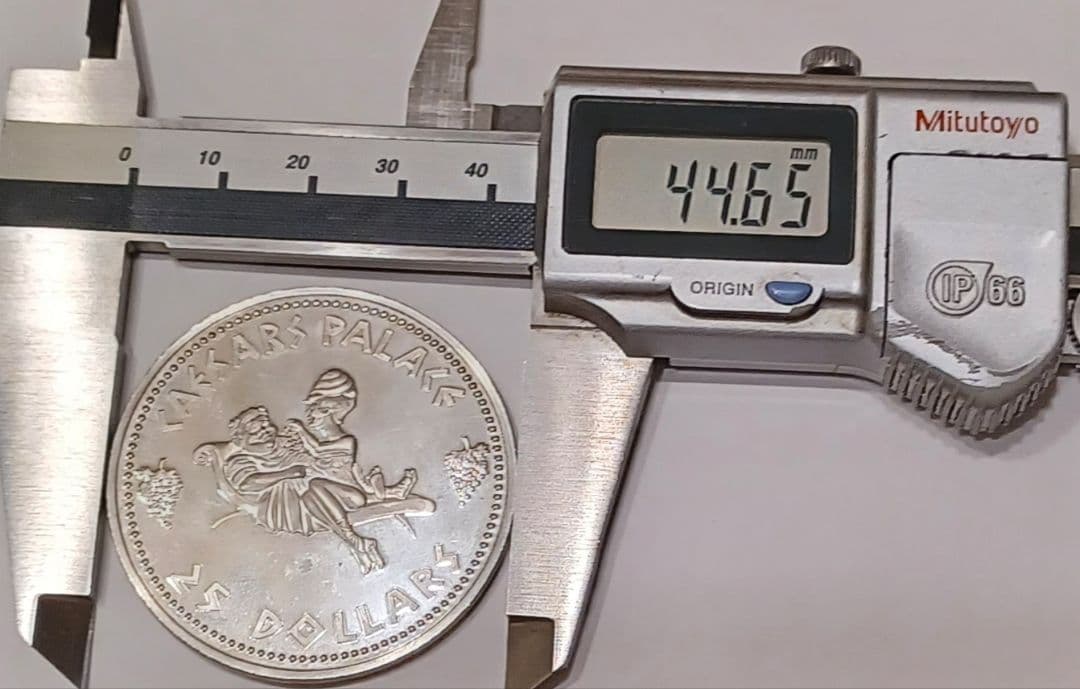 大きめの銀貨 銀品位(.925) アメリカ合衆国 シーザーズパレスの銀貨