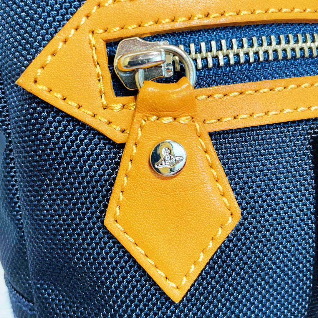 Vivienne Westwood ネイビー ビジネスバッグ