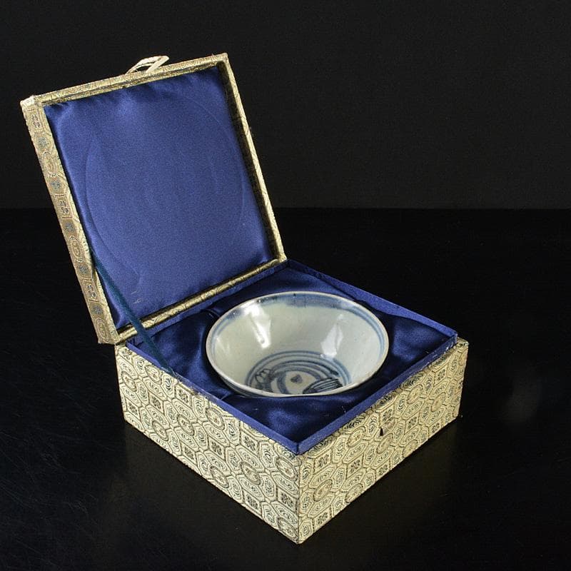 中国 呉須染付 煎茶碗 ぐい呑 酒盃 V R6275 - メルカリ