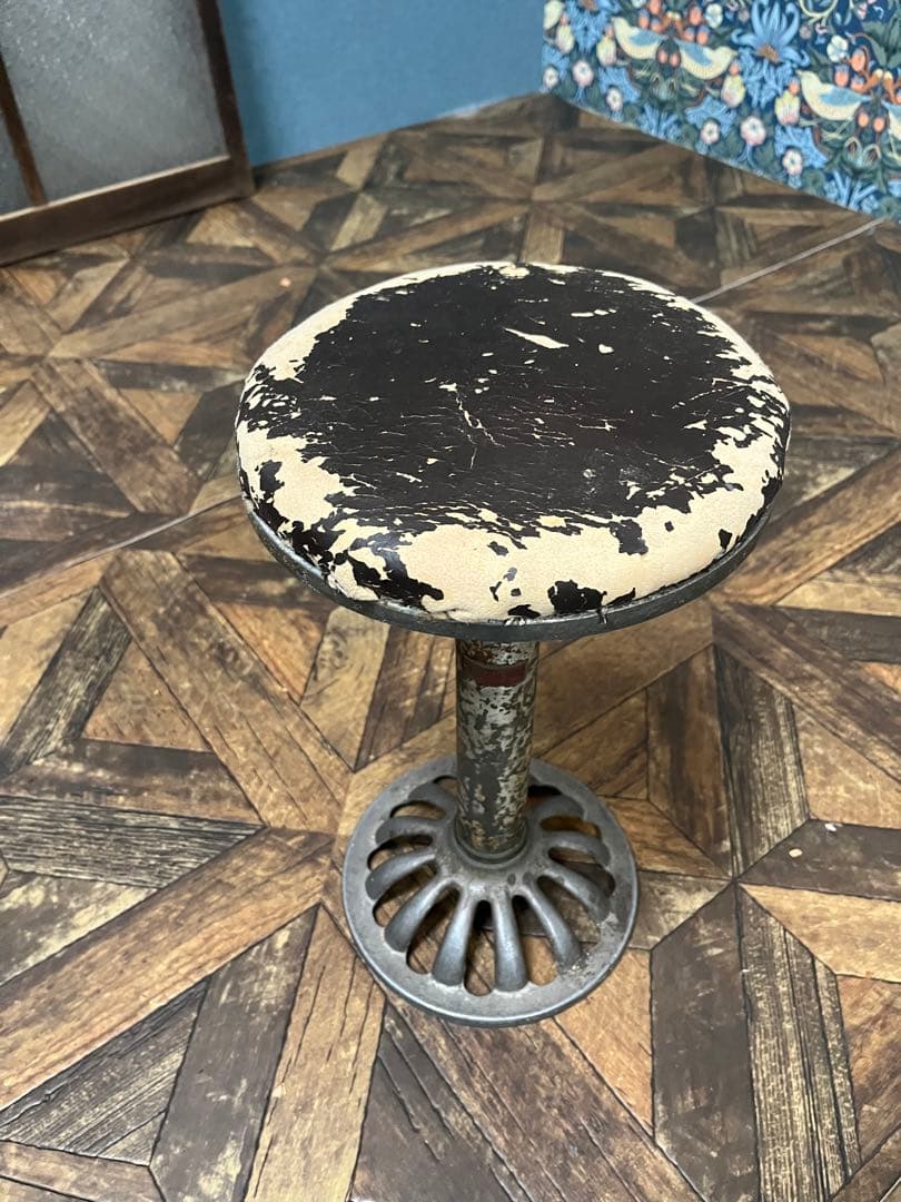 ポルコロッソ＊ミシン椅子 スツール インテリア アンティーク ビンテージ