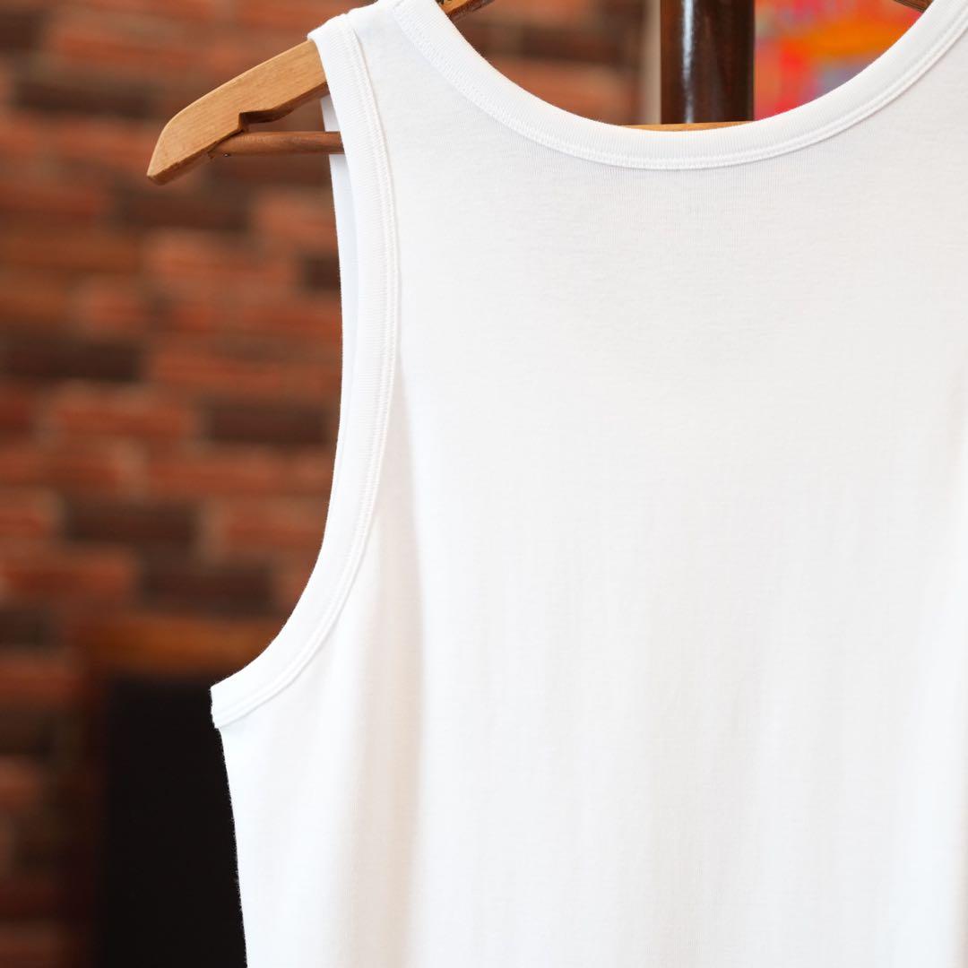 トップス ULTERIOR 25SS \"TUBULAR TANK TOP\" -WHITE-