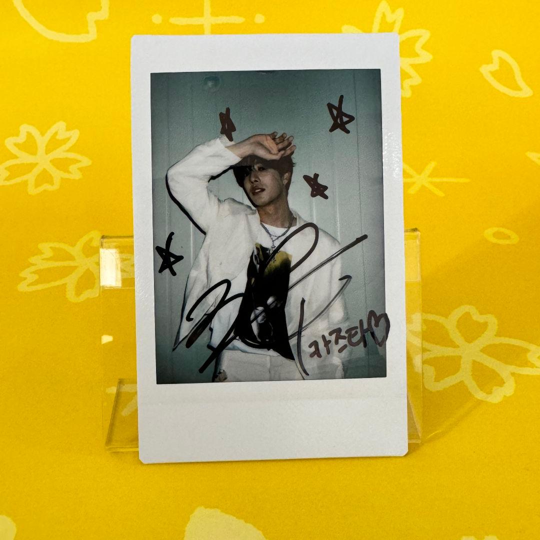 n.ssign ヒウォン直筆サイン入りチェキポラロイド