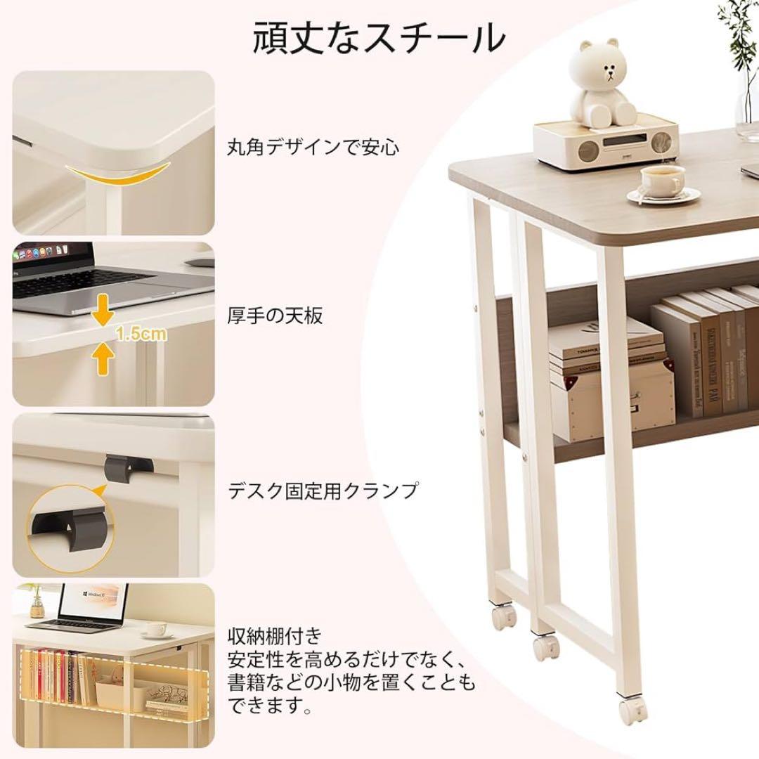 折りたたみデスク コンパクデスク 省スペース 多機能テーブル 机 テーブル